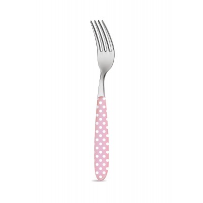 Вилка Pink with dots